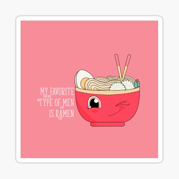 Favorite Type of Men Sticker
