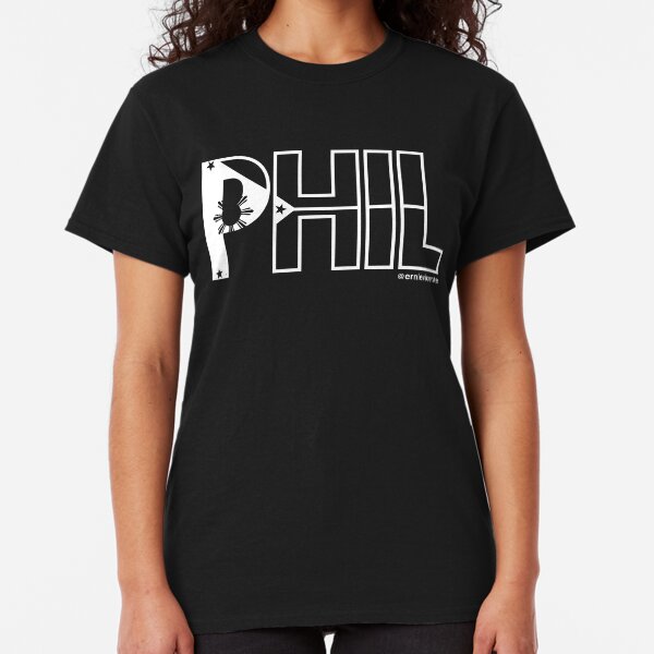Phil T-shirt with white logo Classic T-Shirt