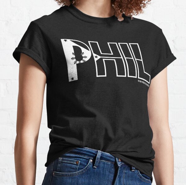 Phil T-shirt with white logo Classic T-Shirt
