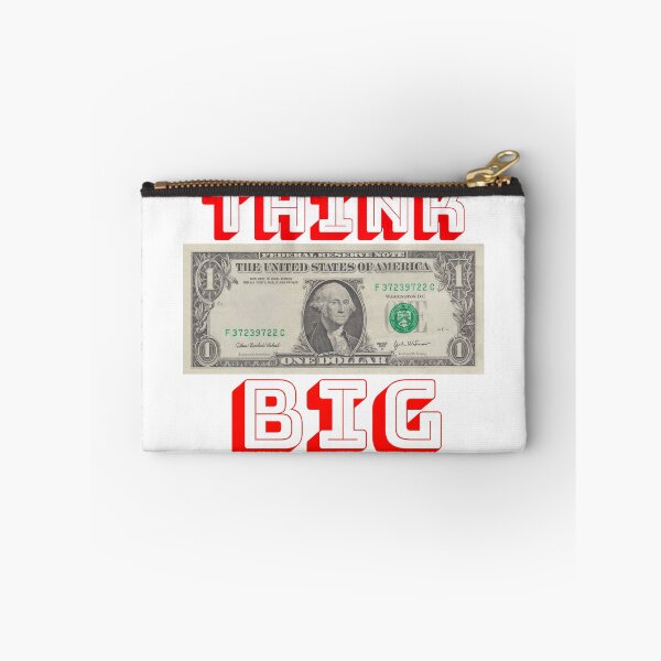 Item preview, Dollar Bill - Think Big designed and sold by videogamegenius.