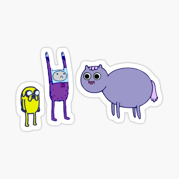 Adventure Time Horse Stickers Redbubble - time travel adventures western world at roblox best game