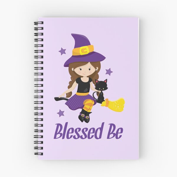 Item preview, Wicca Witch Gift Blessed Be Pagan Shirt Decor Besom Cat Stickers Gifts designed and sold by TheOnyxCastle.