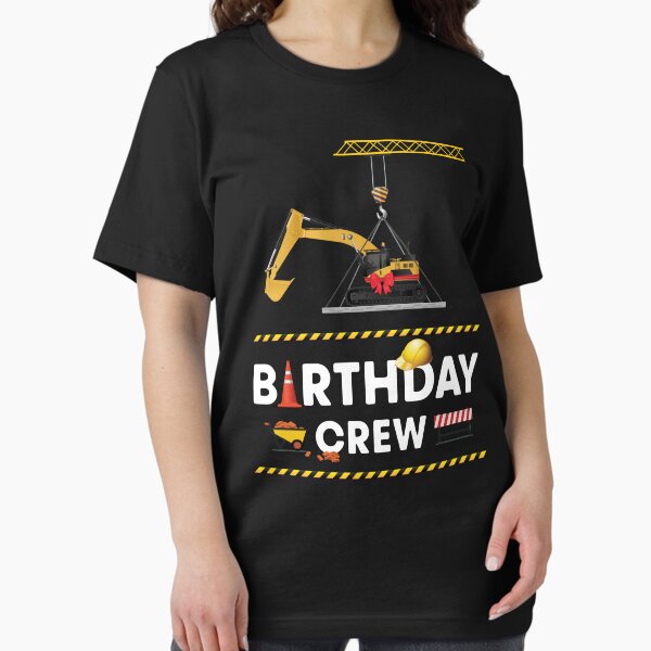 Item preview, Bau-Geburtstags-Mannschafts-T-Shirts Bagger-Kran-Jungen-Kleinkind-B-Day Party designed and sold by Pingestre.