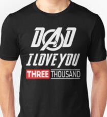Papa ich liebe dich 3000 Slim Fit T-Shirt