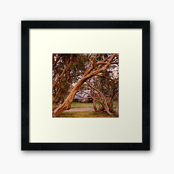 Item preview, Sunset on the Wallace Hut designed and sold by David Woolcock.