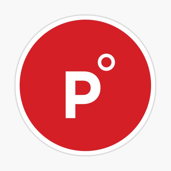 P is for PERFIT (red) Sticker