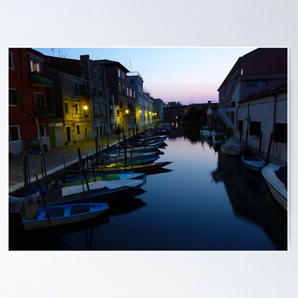 Vista previa del artículo con la obra «A Venetian's Venice at Dusk», diseñado y vendido por Keith Richardson.