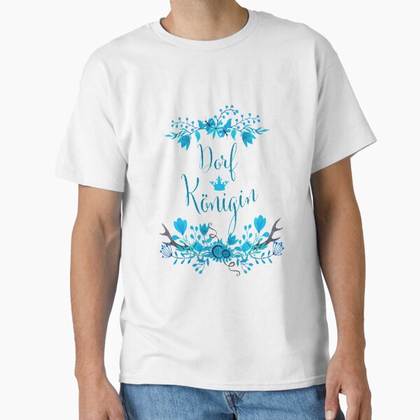 Village queen boho flowers Classic T-Shirt