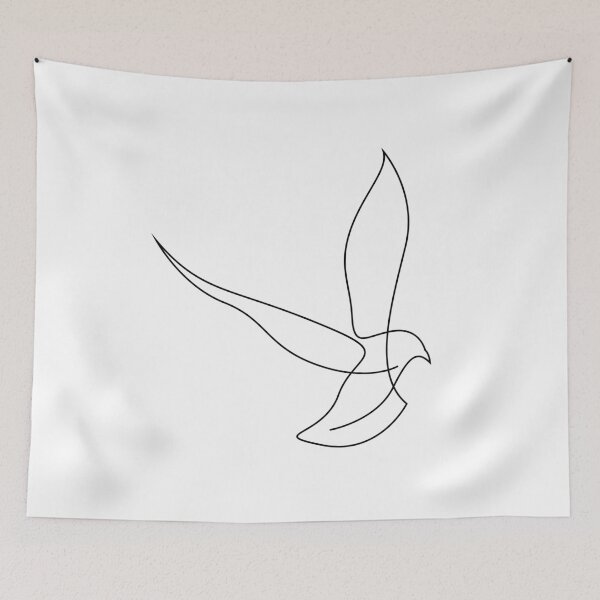 Item preview, one line bird - chase designed and sold by addillum.