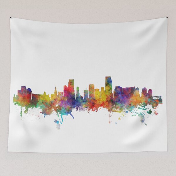 Aperçu de l'œuvre Copy of Indianapolis Indiana Skyline créée et vendue par ArtPrints.