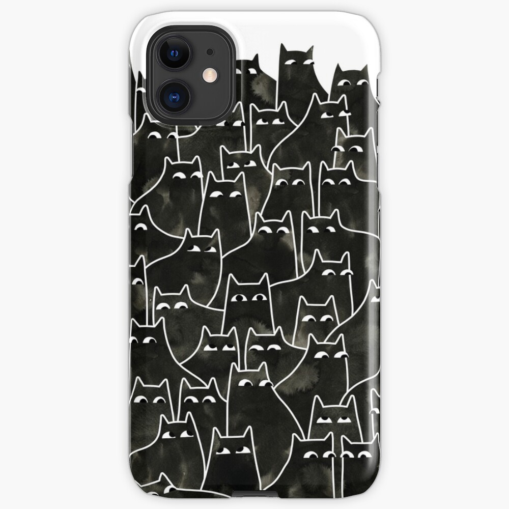 Suspicious Cats iPhone Case & Cover