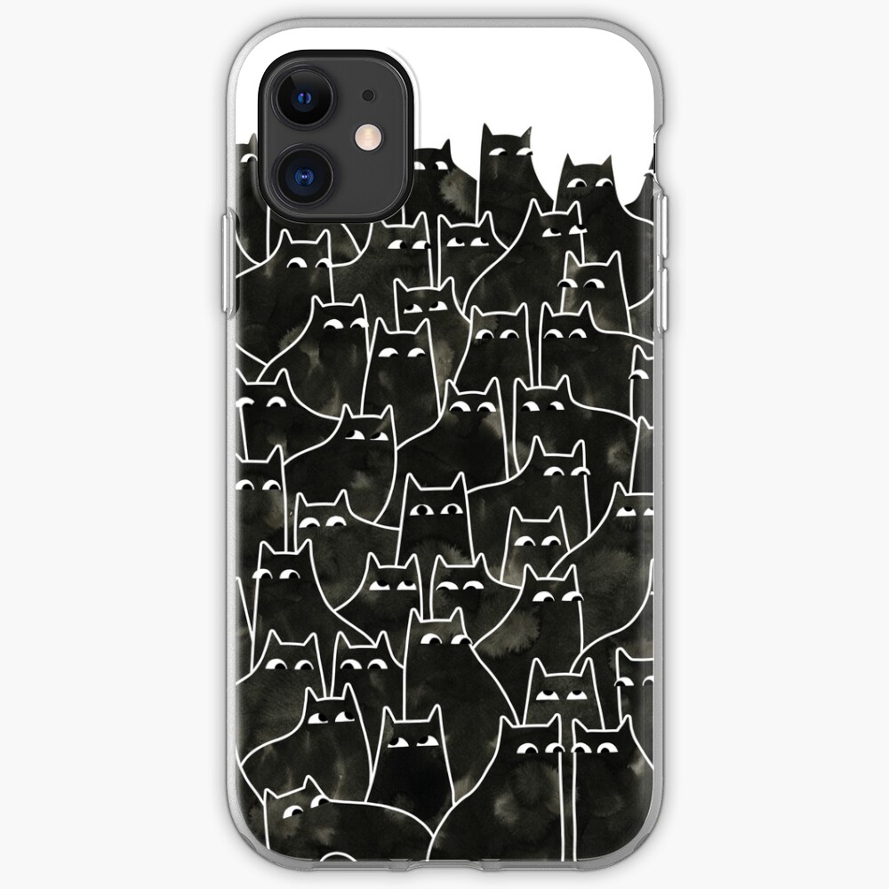 Suspicious Cats iPhone Case & Cover