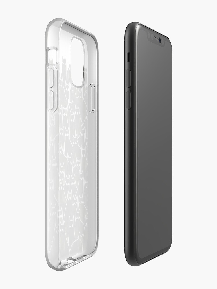 Alternate view of Suspicious Cats iPhone Case & Cover