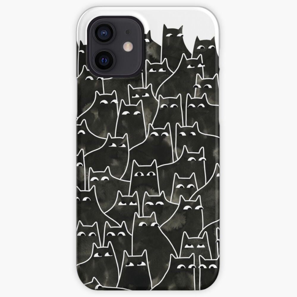 Suspicious Cats iPhone Case & Cover