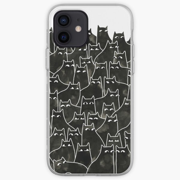 Suspicious Cats iPhone Soft Case