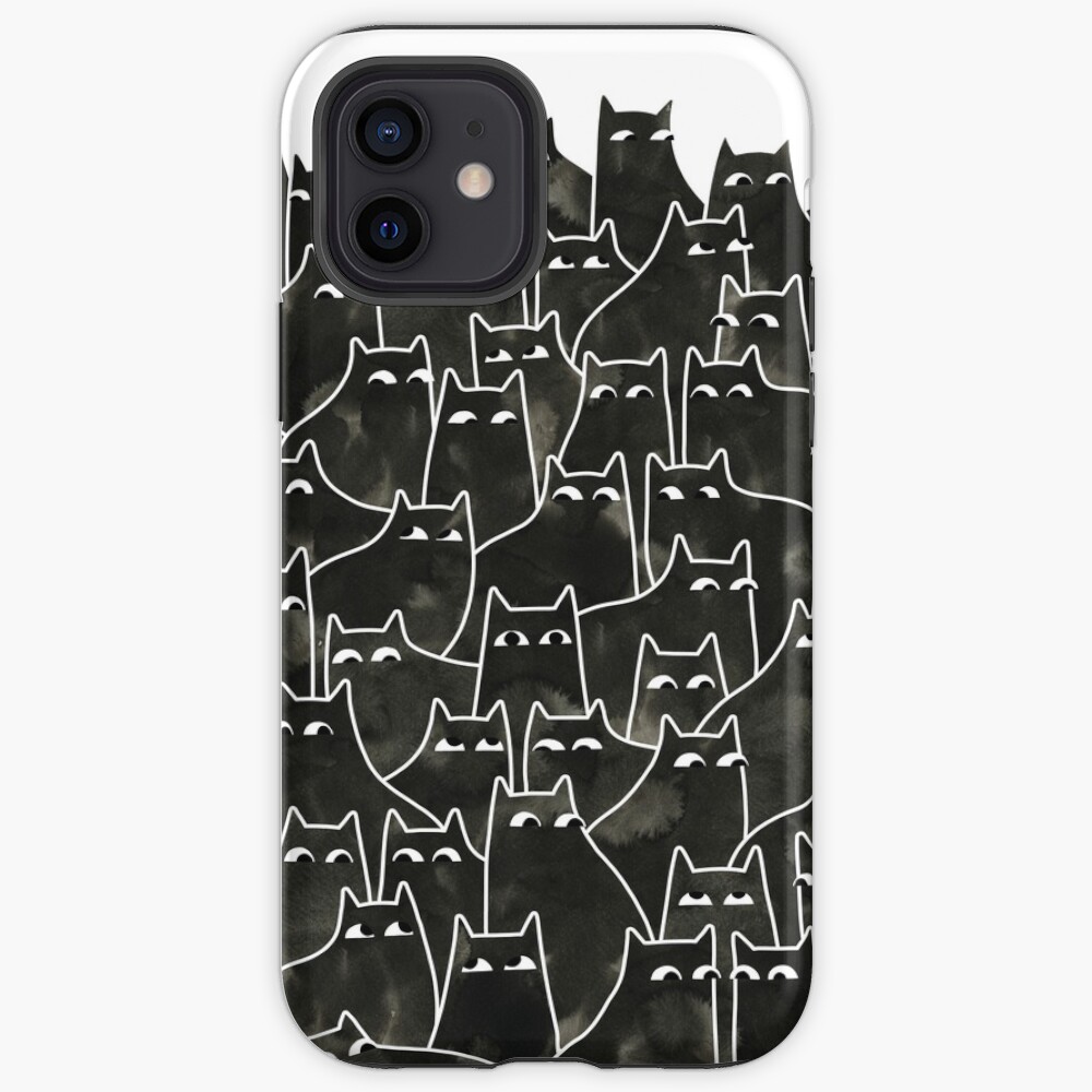 Suspicious Cats iPhone Case & Cover