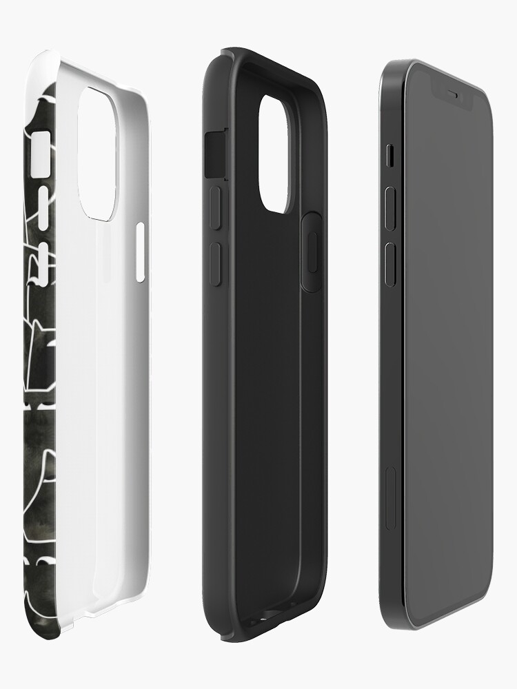 Alternate view of Suspicious Cats iPhone Case & Cover