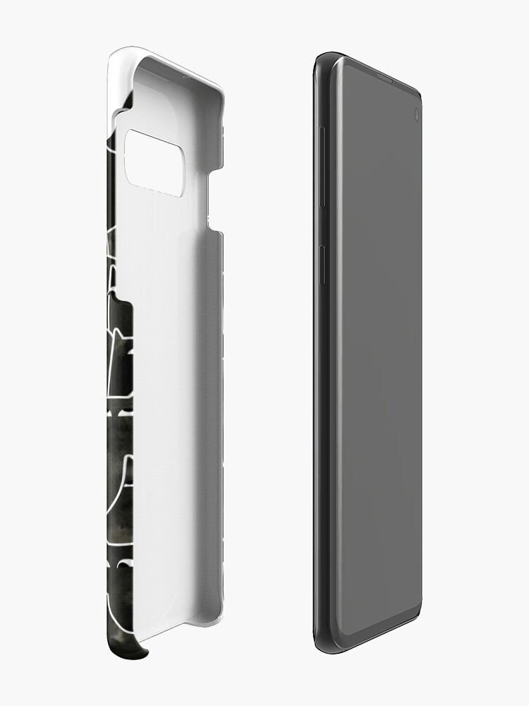 Alternate view of Suspicious Cats Case & Skin for Samsung Galaxy