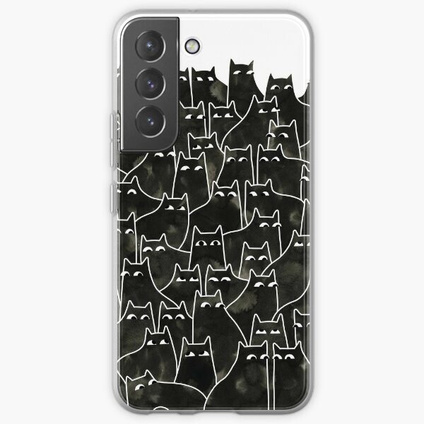 Galaxy S8+ cute dj cat - Cute Graphic Design Illustration cat Case