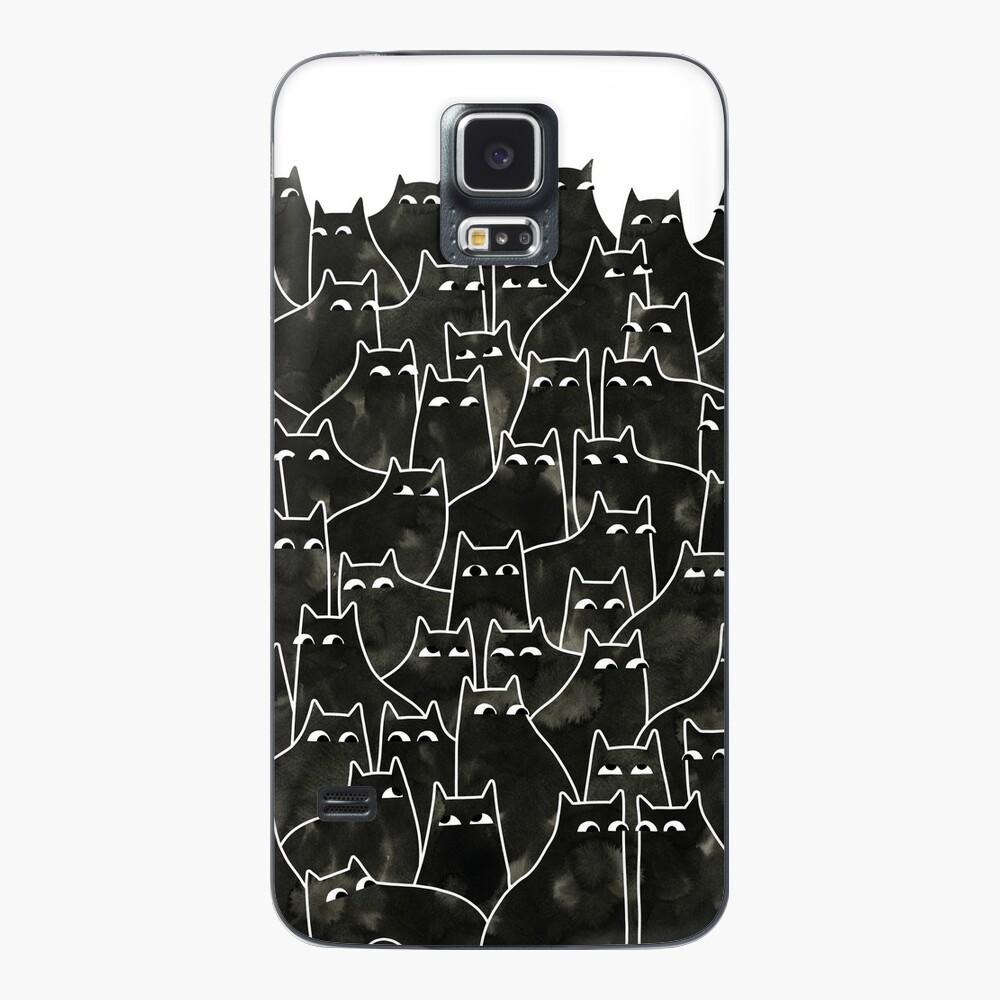 Suspicious Cats Samsung Galaxy Phone Case