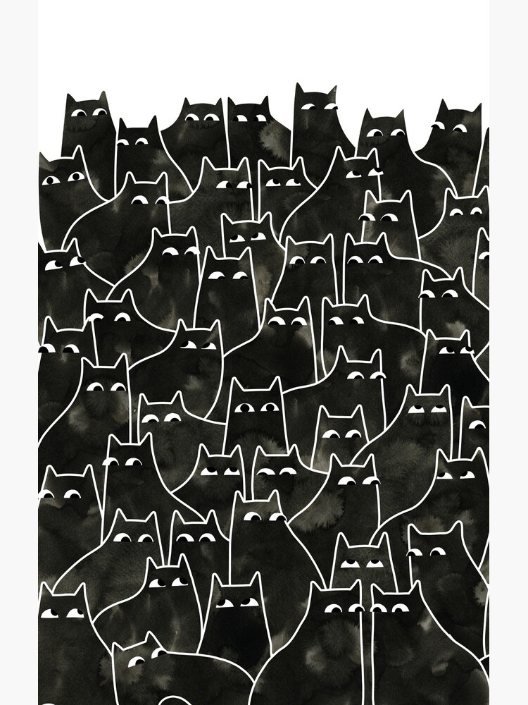 Suspicious Cats by littleclyde