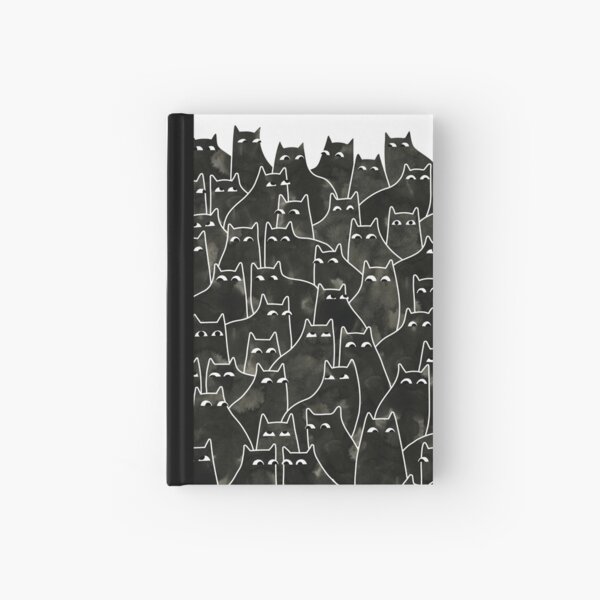 Suspicious Cats Hardcover Journal