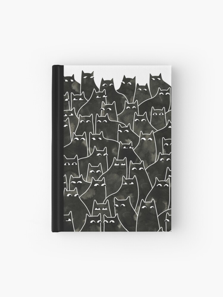 Thumbnail 1 of 3, Journal, Suspicious Cats designed and sold by littleclyde.