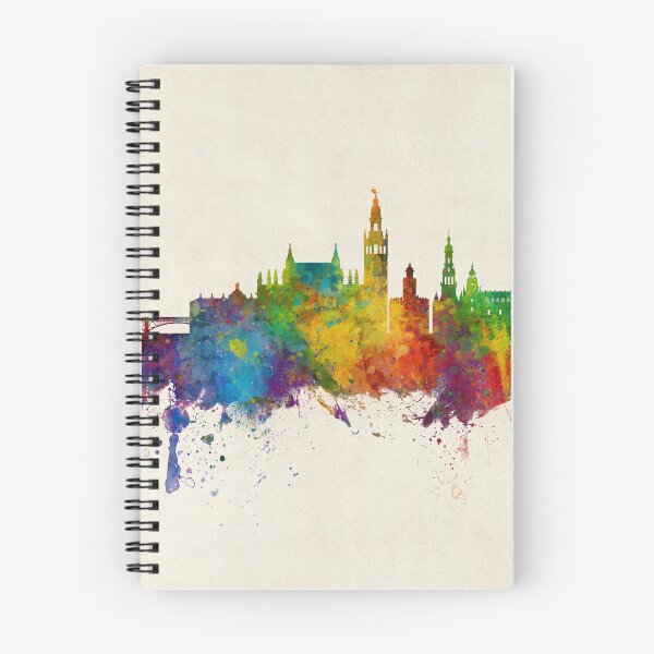 Item preview, Sevilla Spain Skyline designed and sold by ArtPrints.