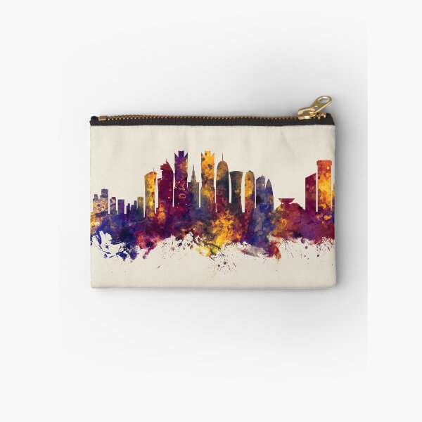 Item preview, Doha Qatar Skyline designed and sold by ArtPrints.