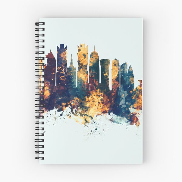 Artikelvorschau, Doha Qatar Skyline entworfen und verkauft von ArtPrints.