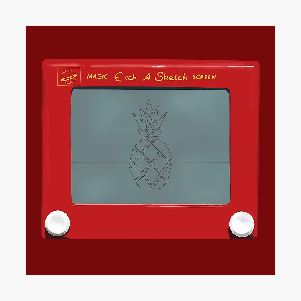 magic etch a sketch screen