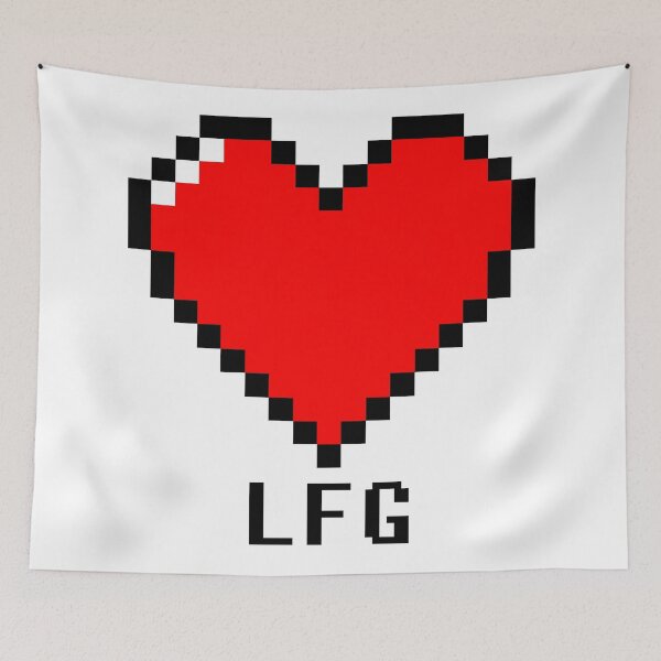 Item preview, LFG heart designed and sold by Anteia.