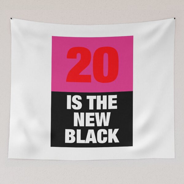 Item preview, 20 - is the new BLACK - POSTER designed and sold by Art-Frankenberg.