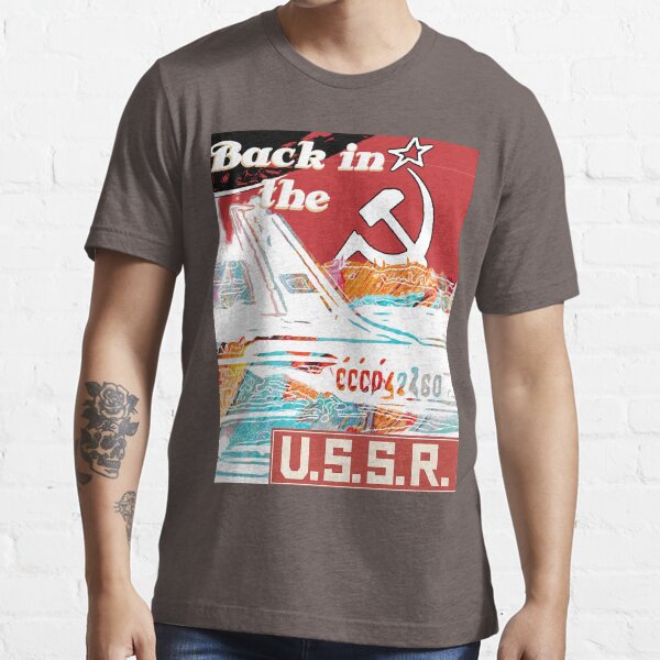 back in the ussr t shirt