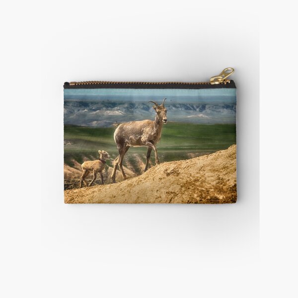 Item preview, Big Horn and Kid - Badlands National Park designed and sold by Kathy Weaver.