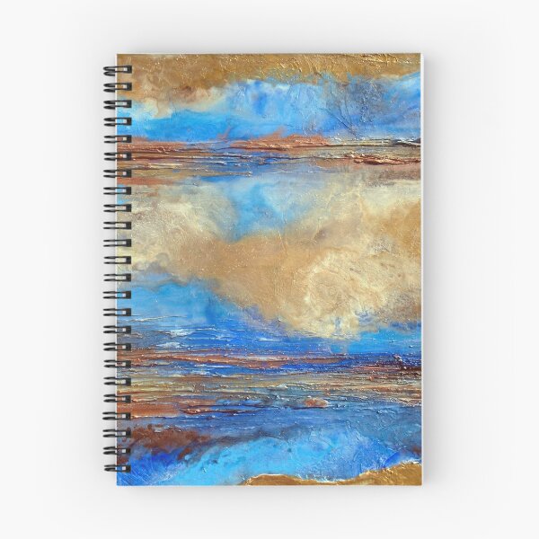 Item preview, Heavily Textured Fluid Abstract Skyscape Painting SKYRIM 2 designed and sold by hollyanderson.