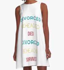 Henry VIII Wives A-Line Dress