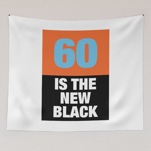 Item preview, 60 - is the new BLACK - POSTER designed and sold by Art-Frankenberg.