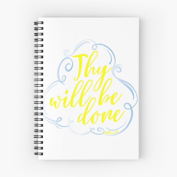 Item preview, Thy Will Be Done - Bible Verse designed and sold by Espied.