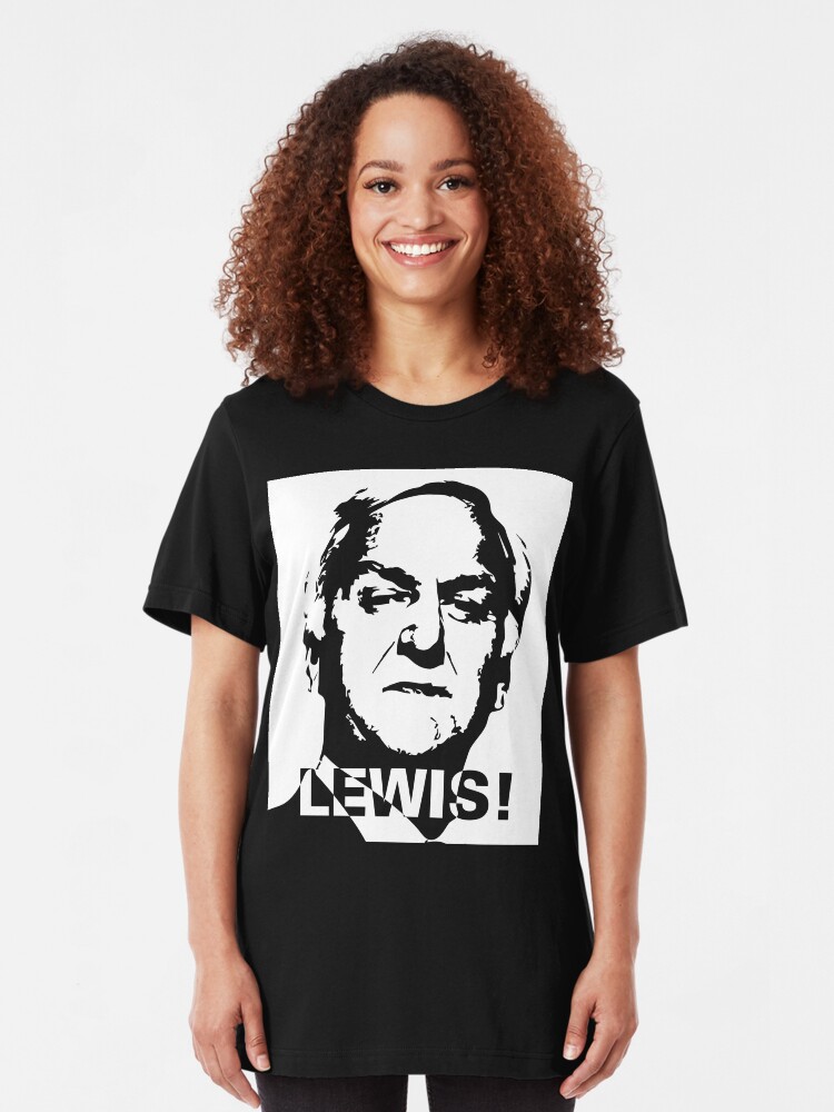 Alternate view of NDVH Morse (white print) Slim Fit T-Shirt