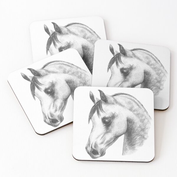 Item preview, Arab horse head designed and sold by mindgoop.