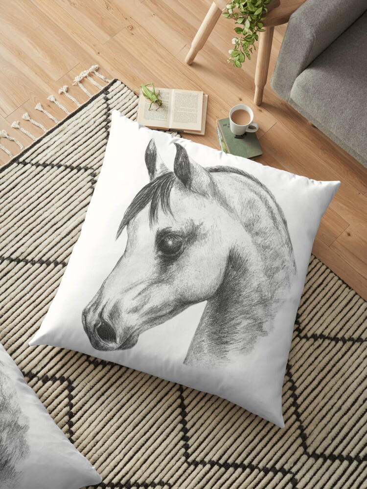 horse head pillow