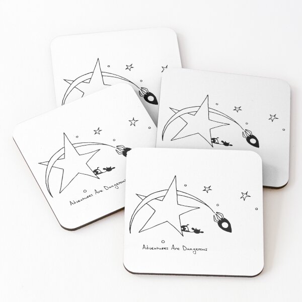Item preview, Cow Watches from Star as Spaceship Passes By designed and sold by Adventures Are Dangerous.