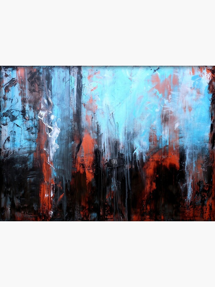 Large Wall Art Abstract Knife Painting PERPLEXITY by Holly