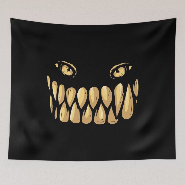 Item preview, Monster Face Evil Grin Halloween Costume Gift designed and sold by MintedFresh.