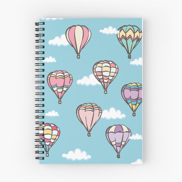 Item preview, Hot air ballons hand drawn pattern designed and sold by snja.