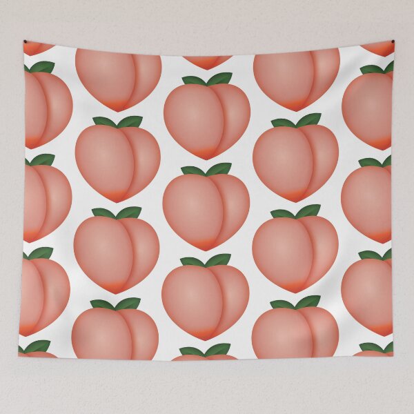 Item preview, Peach Emoji designed and sold by qwerksome.