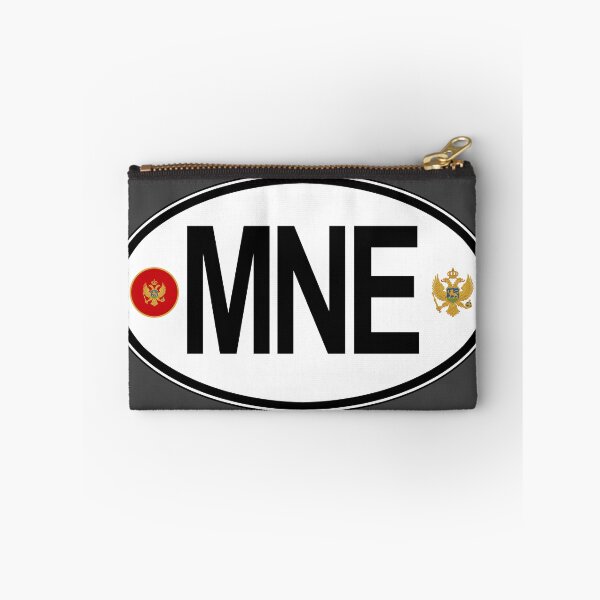 Item preview, Montenegro Oval Country Code Decal designed and sold by rogue-design.