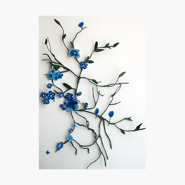 making flowers Photographic Print