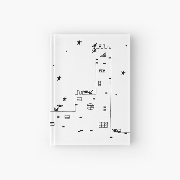 Cows in City Hardcover Journal
